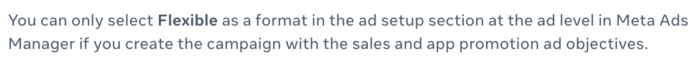 Flexible Ad Format